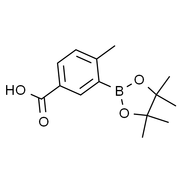 4-Methyl-3-(4，4，5，5-tetramethyl-[1，3，2]dioxaborolan-2-yl)benzoic acid