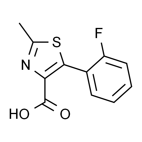 5-(2-Fluorophenyl)-2-methyl-1,3-thiazole-4-carboxylic acid