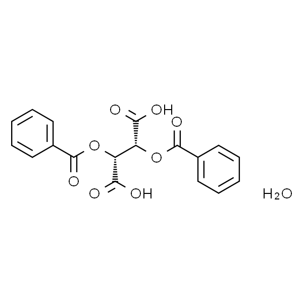 (-)-Dibenzoyl-L-tartaric acid monohydrate