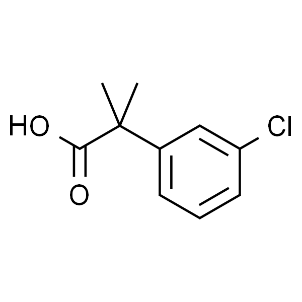 2-(3-chlorophenyl)-2-methylpropanoic acid