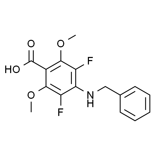 4-(Benzylamino)-3，5-difluoro-2，6-dimethoxybenzoic acid