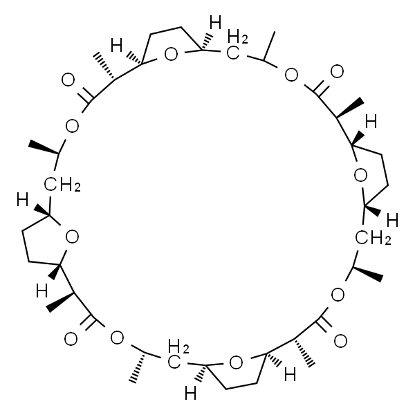 Nonactin from Streptomyces griseus var griseus