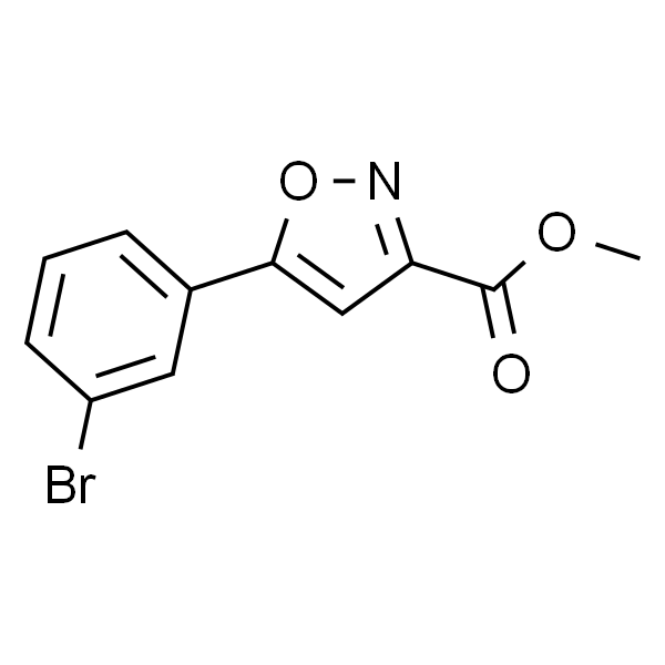 Methyl 5-(3-Bromophenyl)isoxazole-3-carboxylate