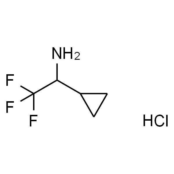 1-cyclopropyl-2,2,2-trifluoroethan-1-amine hydrochloride