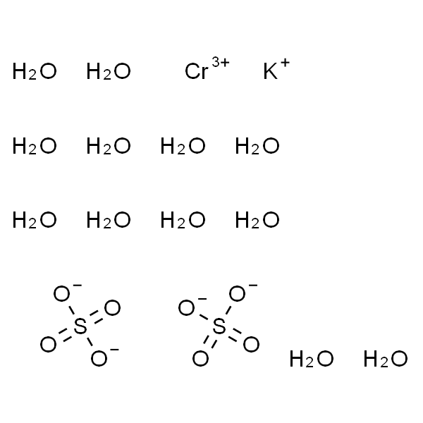 Chromium potassium sulfate dodecahydrate