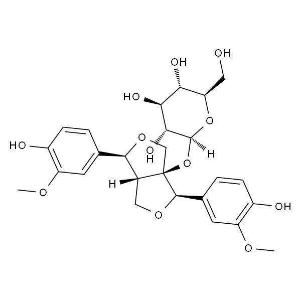 1-Hydroxypinoresinol 1-O-glucoside