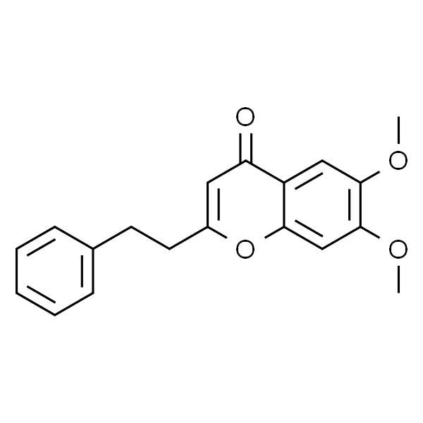 6,7-Dimethoxy-2-phenethylchromone