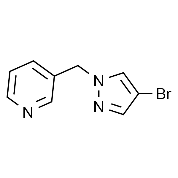 3-((4-Bromo-1H-pyrazol-1-yl)methyl)pyridine