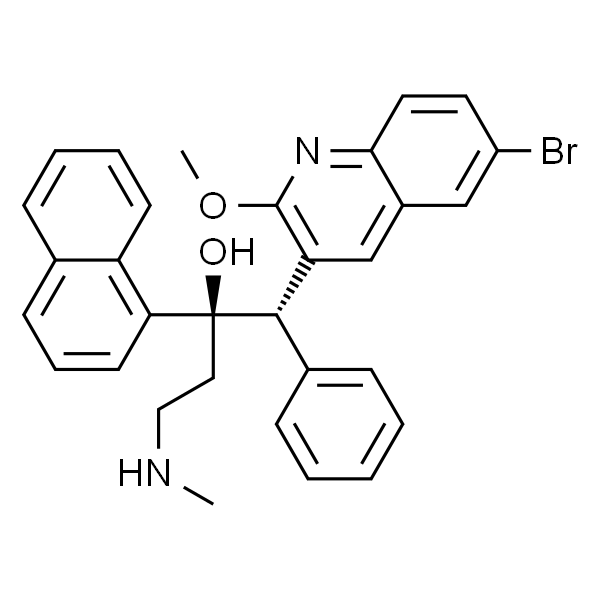 (1S,2R)-1-(6-bromo-2-methoxyquinolin-3-yl)-4-(dimethylamino)-2-(naphthalen-1-yl)-1-phenylbutan-2-ol