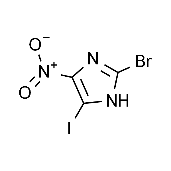 2-Bromo-5-iodo-4-nitro-1H-imidazole