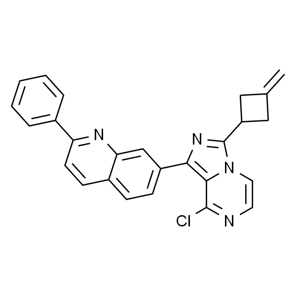 7-(8-chloro-3-(3-Methylenecyclobutyl)iMidazo[1,5-a]pyrazin-1-yl)-2-phenylquinoline