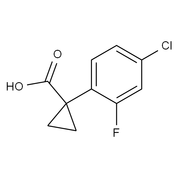 1-(4-chloro-2-fluorophenyl)cyclopropane-1-carboxylic acid