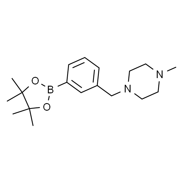 1-Methyl-4-(3-(4,4,5,5-tetramethyl-1,3,2-dioxaborolan-2-yl)benzyl)piperazine