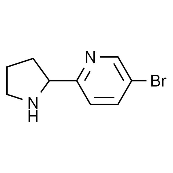 5-Bromo-2-(pyrrolidin-2-yl)pyridine