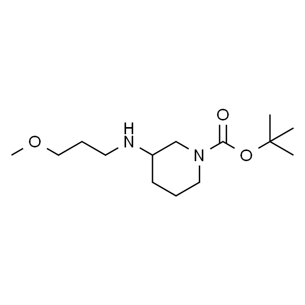 3-(3-METHOXYPROPYLAMINO)PIPERIDINE-1-CARBOXYLIC ACID TERT-BUTYL ESTER