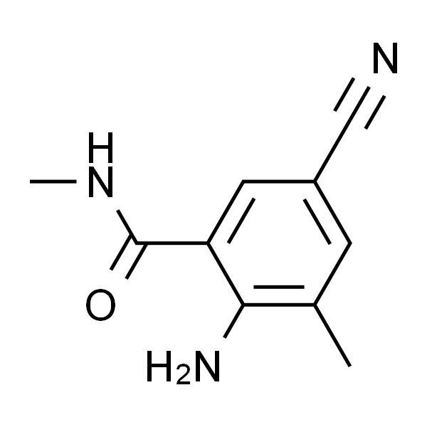 2-Amino-5-cyano-N,3-dimethylbenzamide