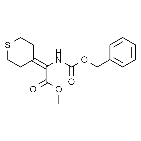 Methyl 2-(Cbz-amino)-2-(tetrahydrothiopyran-4-ylidene)acetate