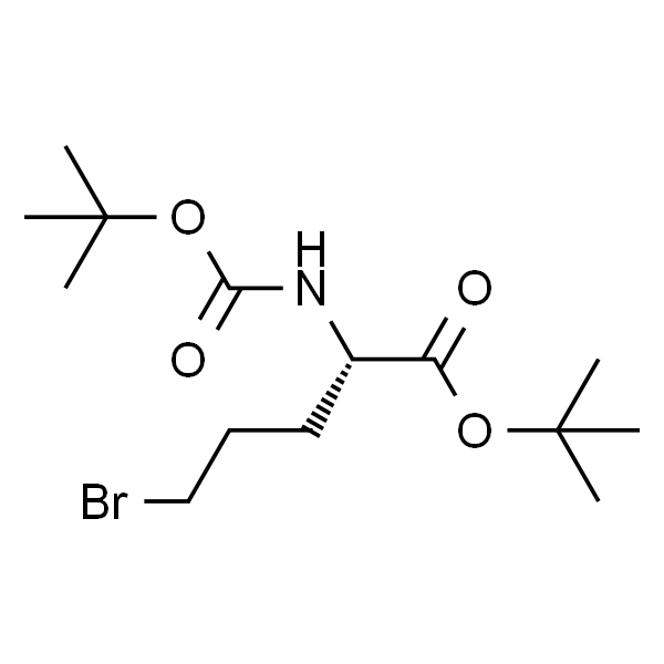 (S)-tert-Butyl 5-bromo-2-((tert-butoxycarbonyl)amino)pentanoate