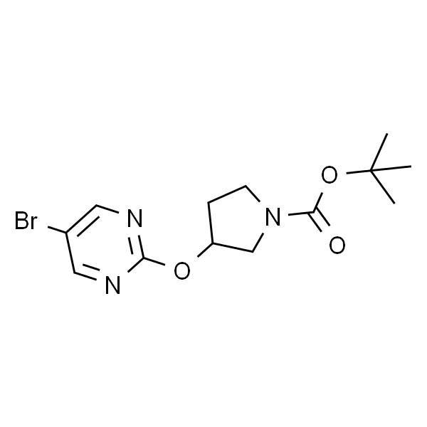 1-Boc-3-(5-Bromopyrimidin-2-yloxy)pyrrolidine