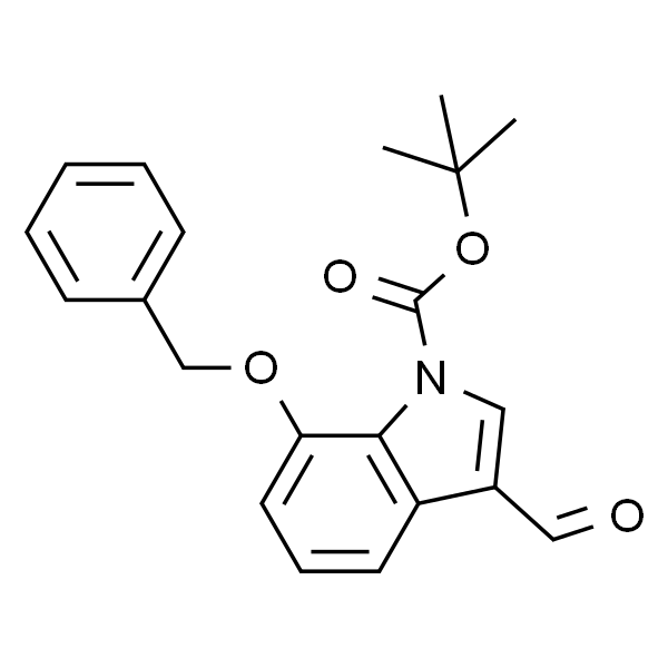 tert-Butyl 7-(benzyloxy)-3-formyl-1H-indole-1-carboxylate