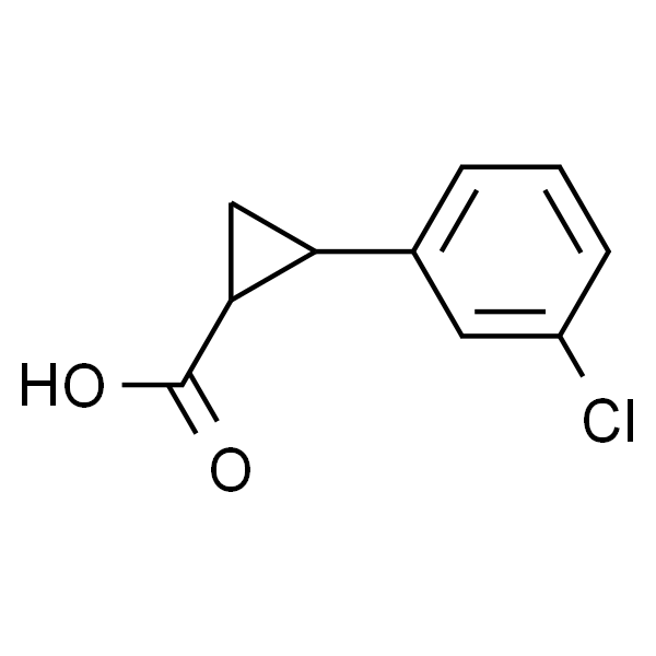 2-(3-Chlorophenyl)cyclopropanecarboxylic acid