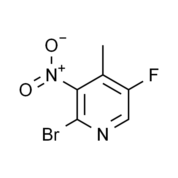 2-Bromo-5-fluoro-4-methyl-3-nitropyridine