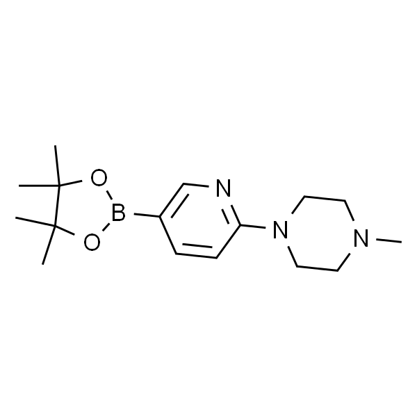 1-Methyl-4-(5-(4,4,5,5-tetramethyl-1,3,2-dioxaborolan-2-yl)pyridin-2-yl)piperazine