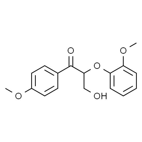 3-Hydroxy-2-(2-methoxyphenoxy)-1-(4-methoxyphenyl)propan-1-one