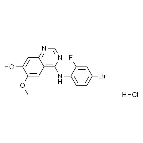 4-((4-Bromo-2-fluorophenyl)amino)-6-methoxyquinazolin-7-ol hydrochloride