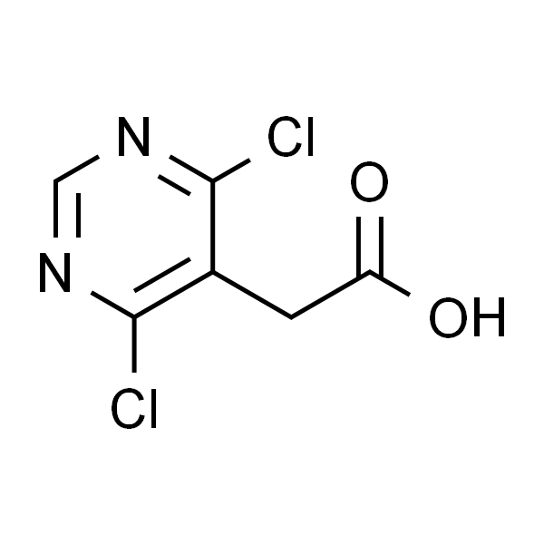 5-Pyrimidineacetic acid, 4,6-dichloro-