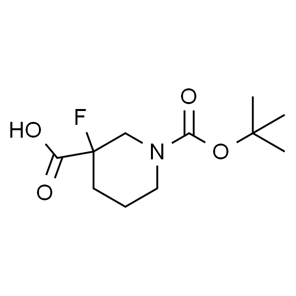 1-(tert-Butoxycarbonyl)-3-fluoropiperidine-3-carboxylic acid