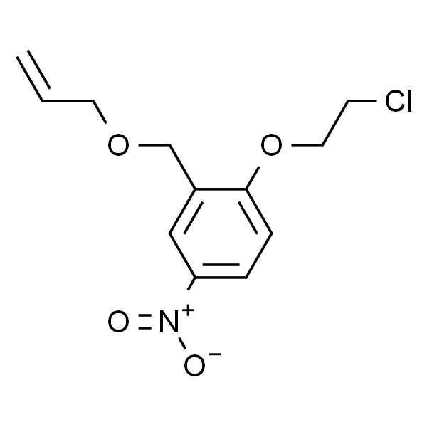 2-[(Allyloxy)methyl]-1-(2-chloroethoxy)-4-nitrobenzene