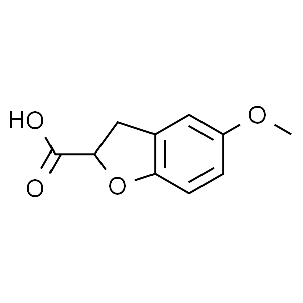 5-Methoxy-2，3-dihydrobenzofuran-2-carboxylic acid