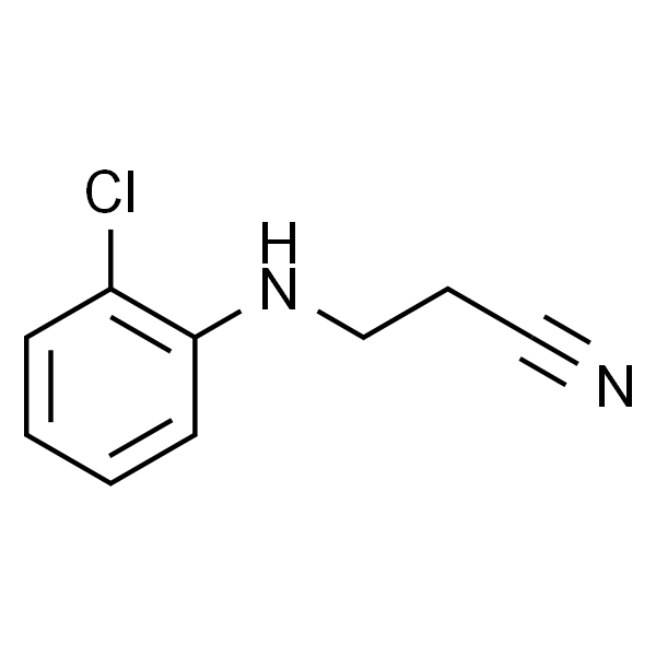 3-[(2-Chlorophenyl)amino]propanenitrile