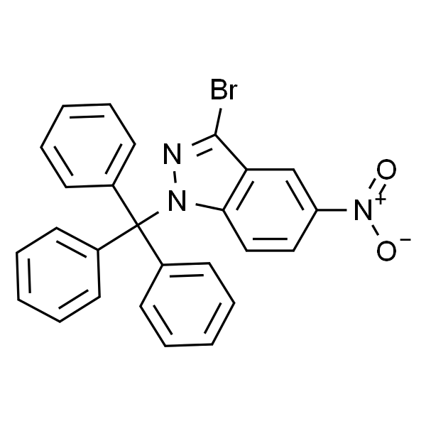 3-Bromo-5-nitro-1-trityl-1H-indazole