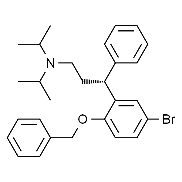 Benzenepropanamine, 5-bromo-N,N-bis(1-methylethyl)-.gamma.-phenyl-2-(phenylmethoxy)-, (.gamma.R)-