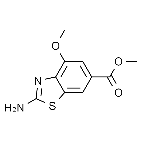 2-Amino-4-methoxy-6-benzothiazolecarboxylic acid methyl ester