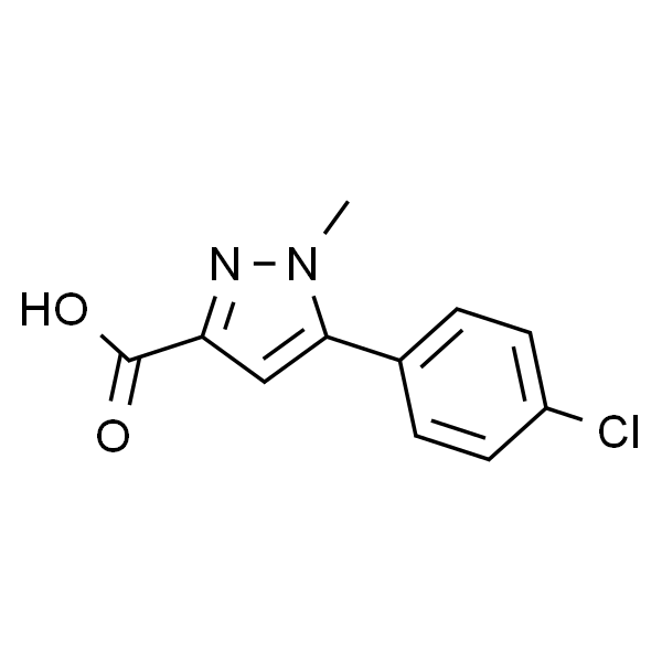 5-(4-Chlorophenyl)-1-methyl-1H-pyrazole-3-carboxylic acid